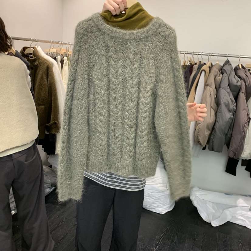 TAFFETA東大門㊣直郵女裝新品休閑熱賣職業人氣25秋冬真品毛衣TAFFETA毛衣