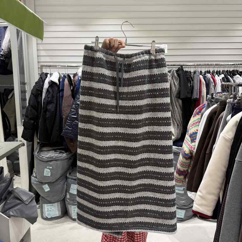 BRICKLANE韓國直郵㊣女裝新品熱賣人氣時尚休閑25秋冬職業長裙BRICKLANE長裙