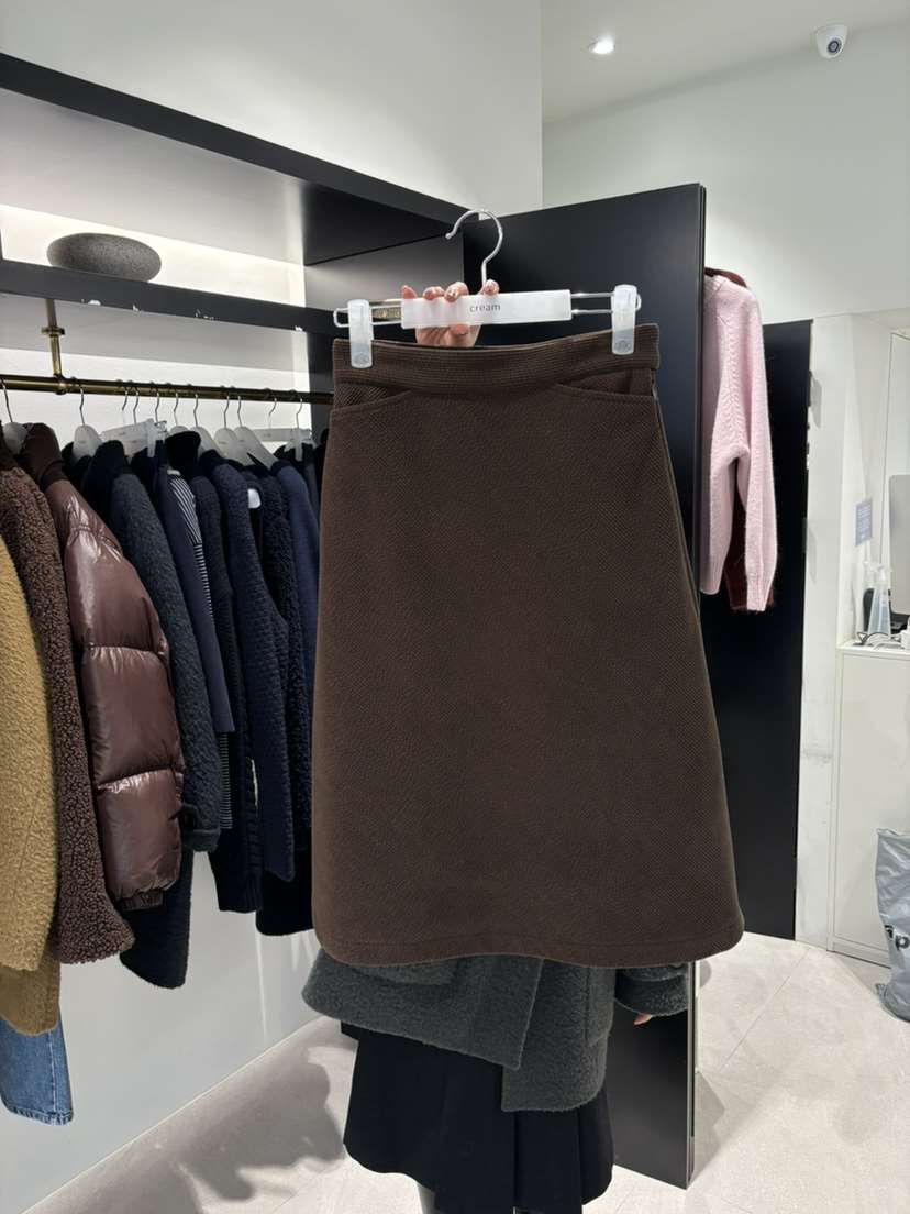 CREAM-P東大門㊣直郵女士新品25秋冬人氣時尚半身裙中短裙CREAM-P半身裙/中短裙