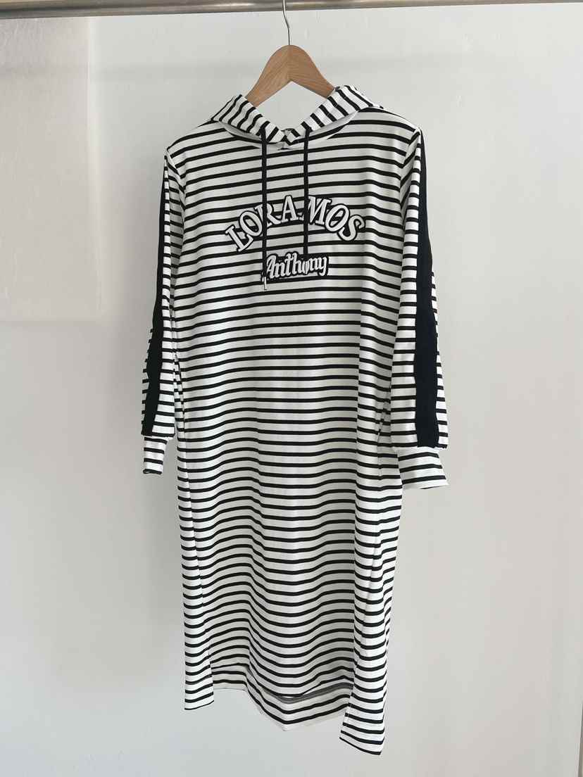 IAAN東大門㊣實拍女士新款真品職業休閑推薦人氣連衣裙兜帽iaAn連衣裙