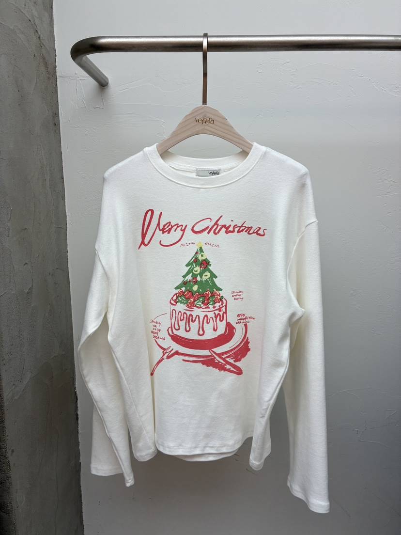 Verbena韓國直郵㊣女士新品真品職業推薦時尚熱賣休閑長袖T恤Verbena長袖T恤