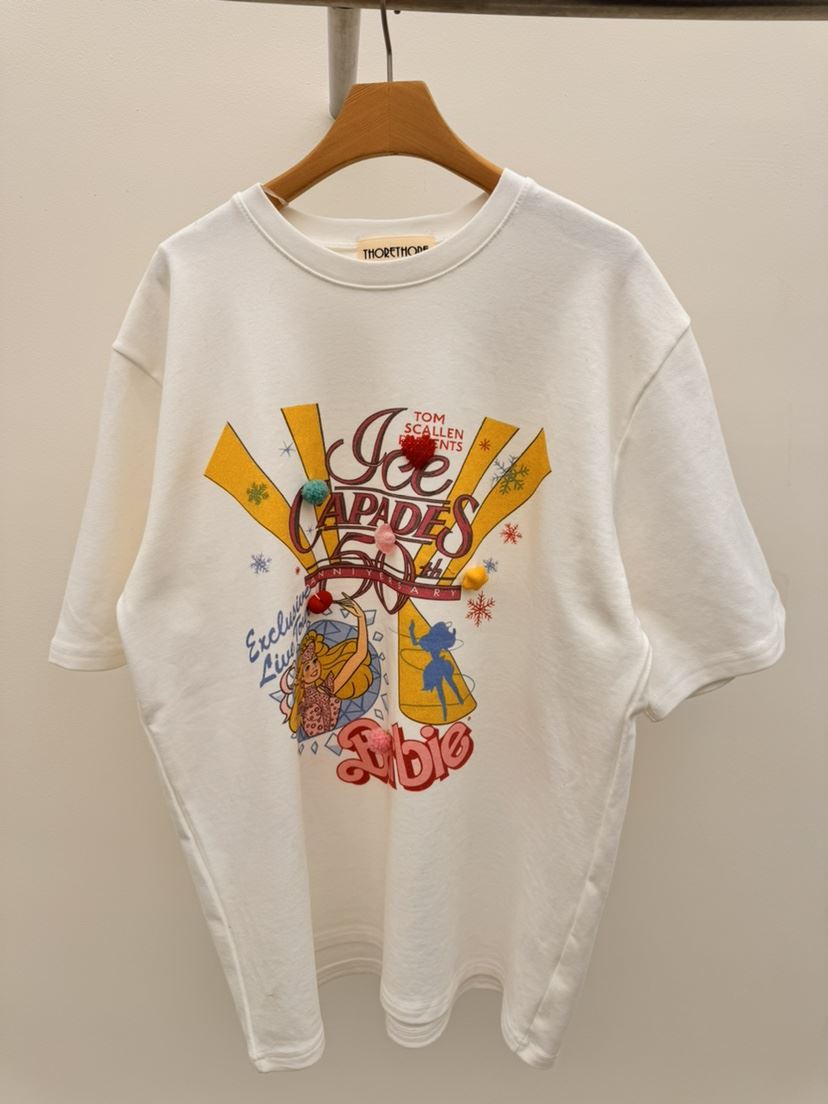 THORE東大門㊣實拍女士新款推薦真品時尚職業熱賣T恤馬海毛THORET恤