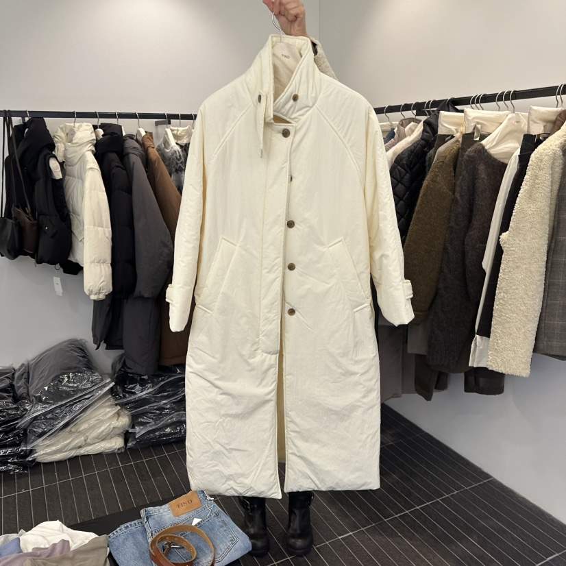 FIND-P韓國直郵㊣女士新款真品推薦職業時尚中長款大衣含腰帶FIND-P中長款大衣