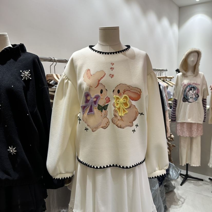 MINI UNNI東大門㊣實拍女士新款推薦職業人氣真品時尚衛衣MINI UNNI衛衣