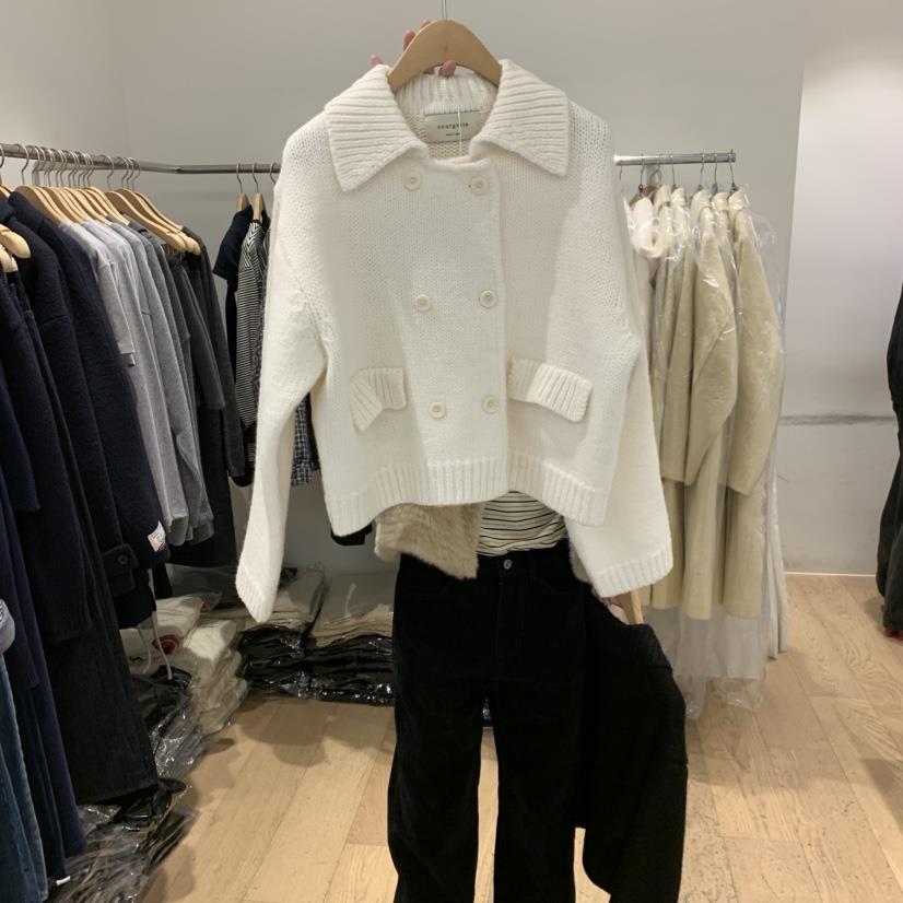 COURGETTE韓國代購㊣女士新品休閑推薦職業真品人氣25秋冬毛衣COURGETTE毛衣