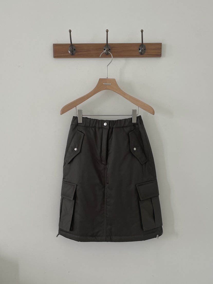 3 ANOTHER韓國代購㊣女士新品時尚熱賣半身裙中短裙填充SK3 ANOTHER半身裙/中短裙