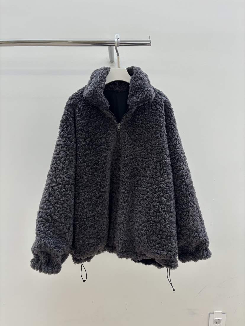 PEBBLE東大門㊣實拍女士新品職業時尚休閑25秋冬推薦夾克絨PEBBLE/LAYER夾克