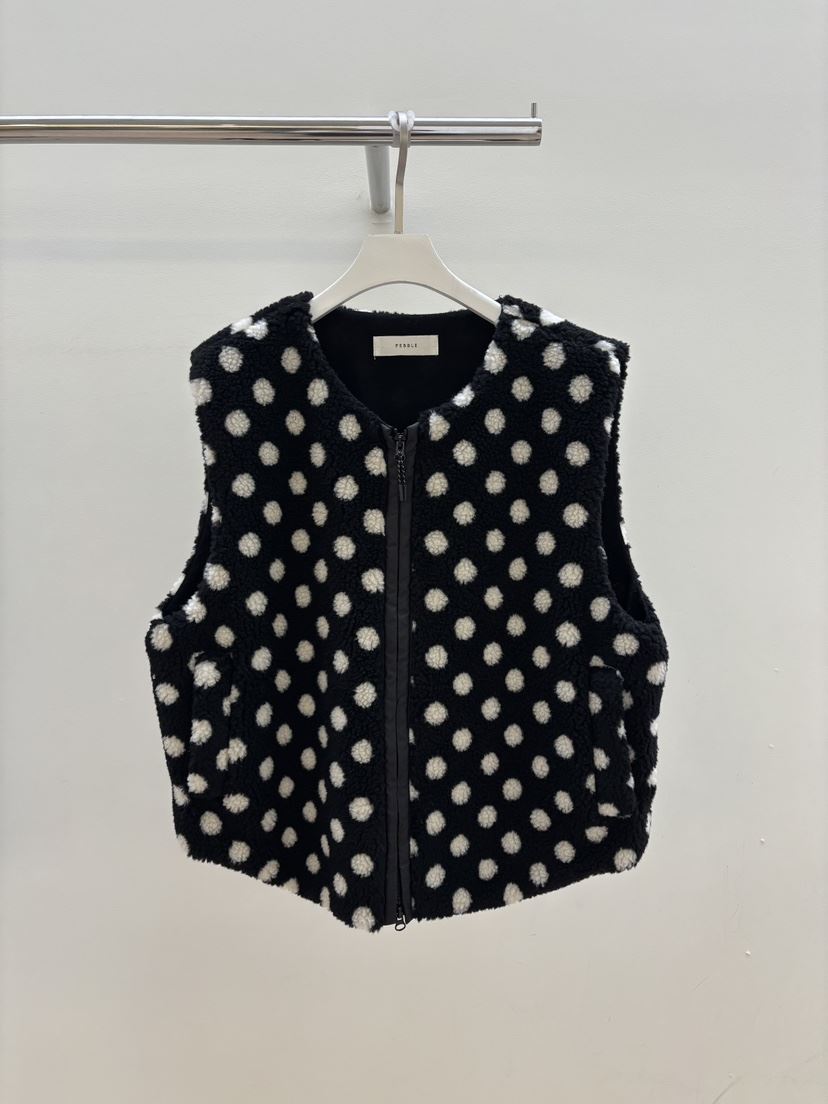 PEBBLE東大門㊣代購女裝新品休閑真品25秋冬職業熱賣時尚馬甲PEBBLE/LAYER馬甲