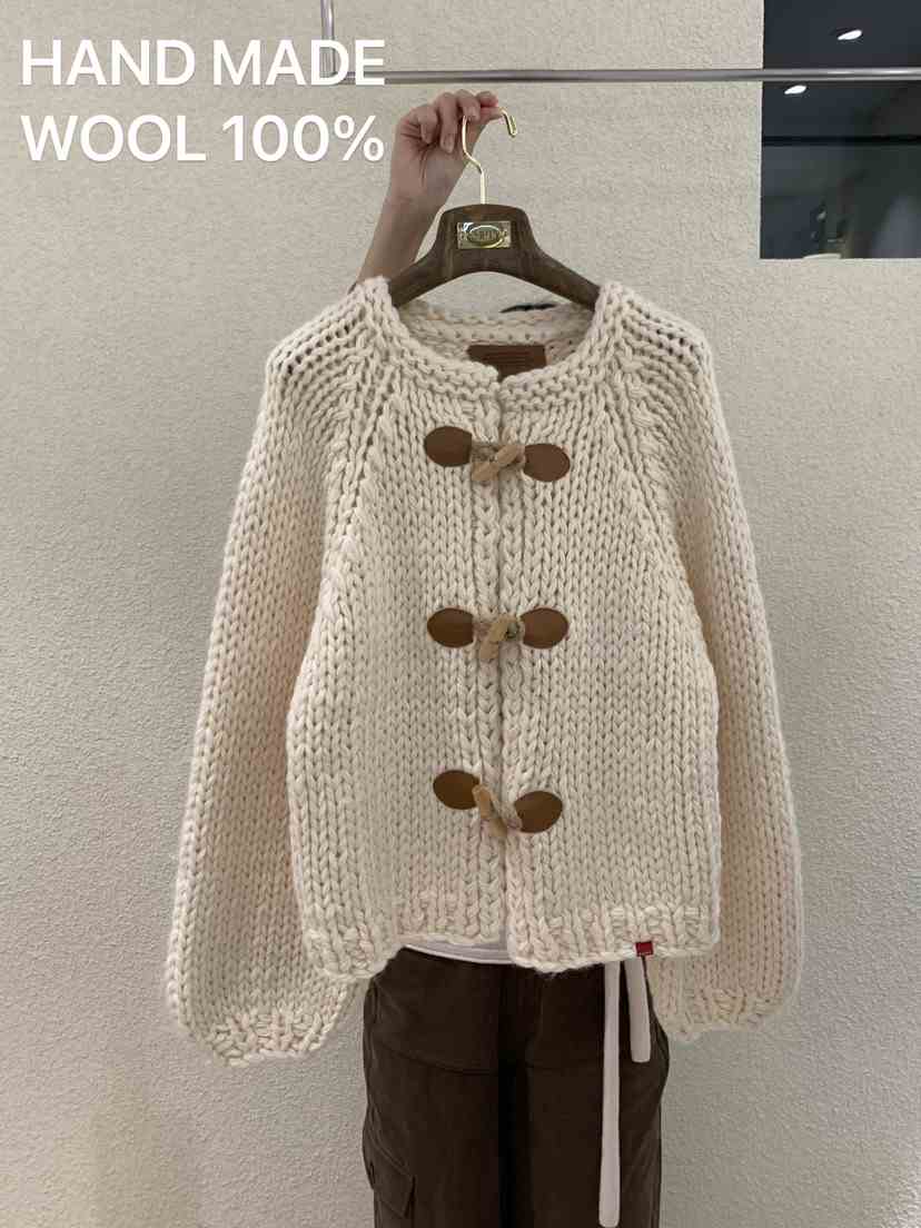 EMPTY東大門㊣代購女裝新品25秋冬熱賣推薦真品職業休閑毛衣EMPTY毛衣