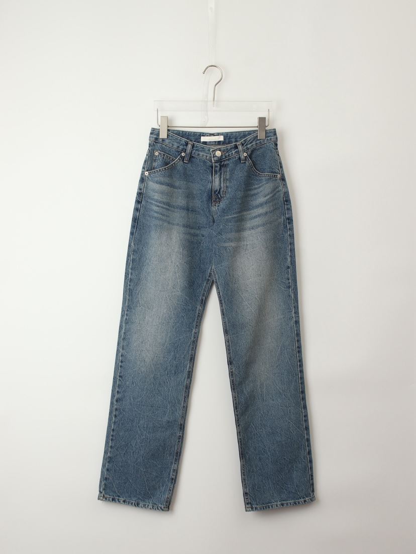 CCW東大門㊣直郵女士新款真品時尚人氣職業休閑25秋冬牛仔褲破洞CCW--NYUNYU牛仔褲