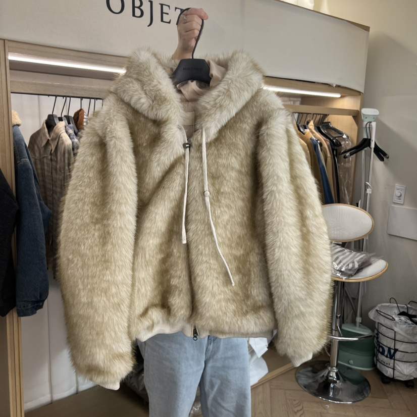 OBJET東大門㊣直郵女士新款時尚職業25秋冬休閑推薦短款大衣love us u/OBJET短款大衣