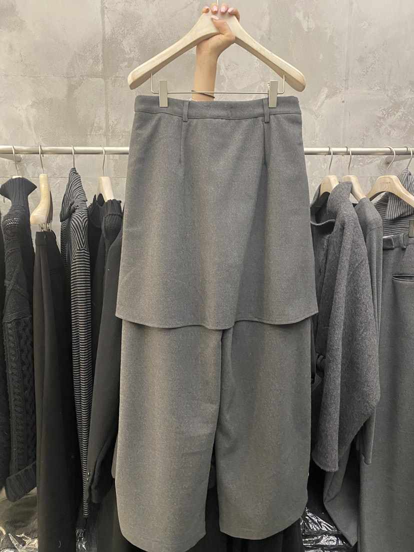 THE VETIVER-A韓國代購㊣女士新品25秋冬人氣休閑職業裙褲VETIVER裙褲