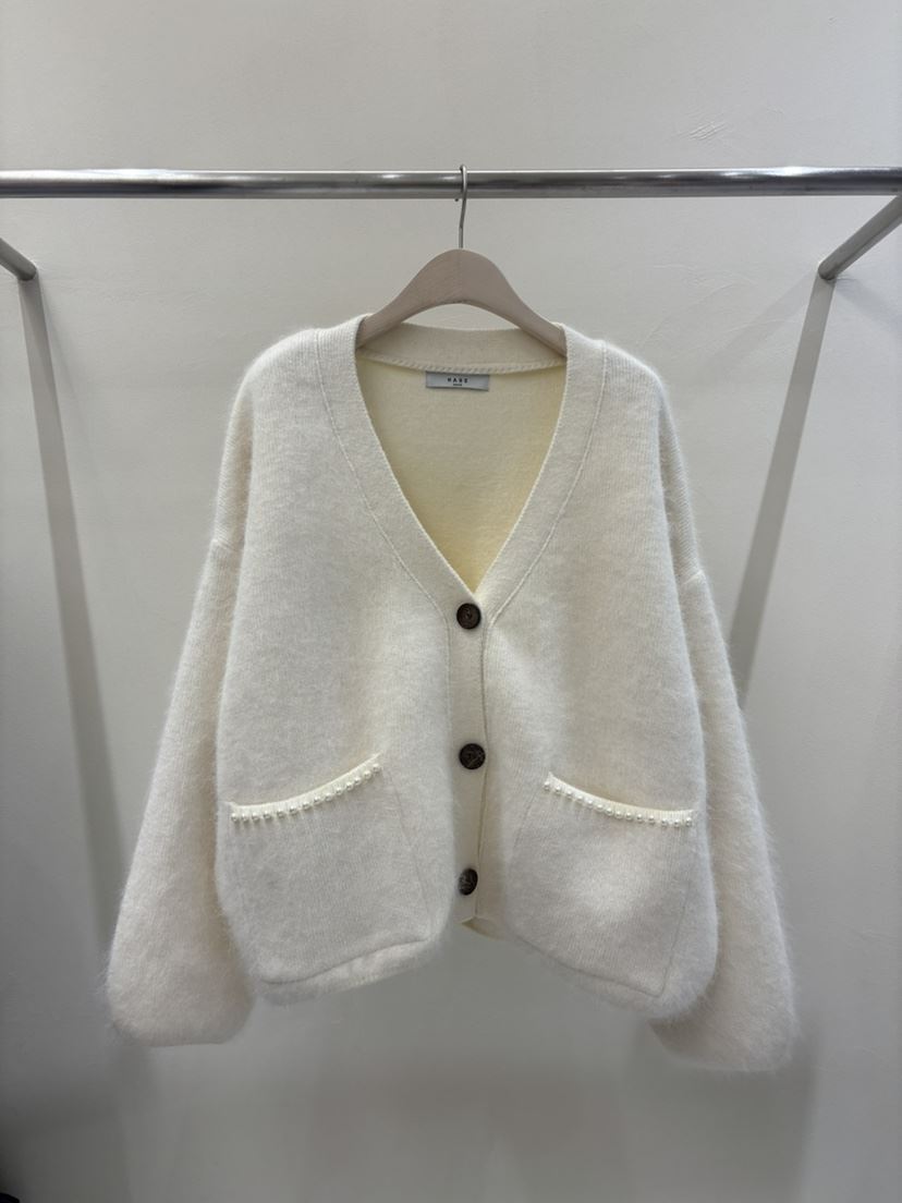 MABE東大門㊣代購女士新款休閑職業人氣25秋冬針織衫開襟衫MABE針織衫