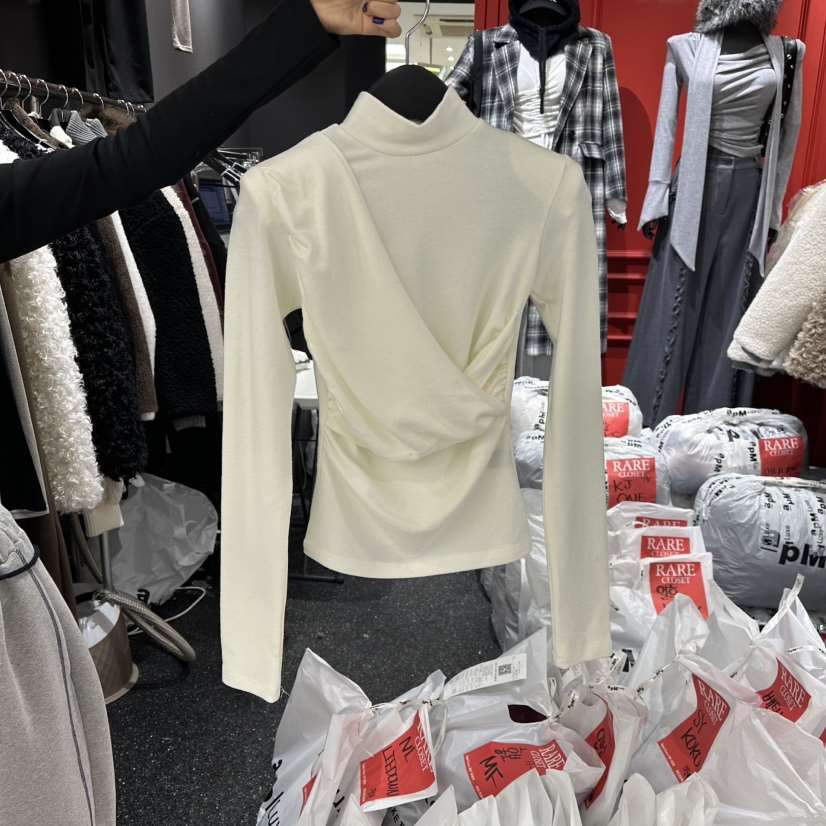 RARE CLOSET韓國直郵㊣女裝新品真品熱賣人氣時尚職業長袖T恤RARE CLOSET長袖T恤