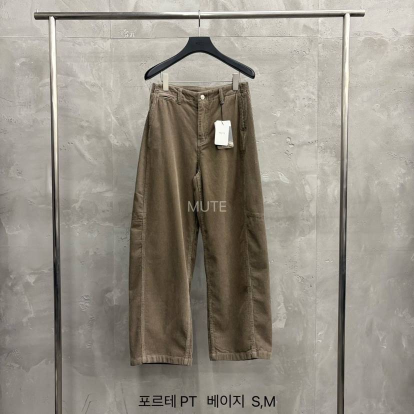 MUTE-P東大門㊣實拍女士新品推薦真品熱賣25秋冬職業休閑褲MUTE休閑褲