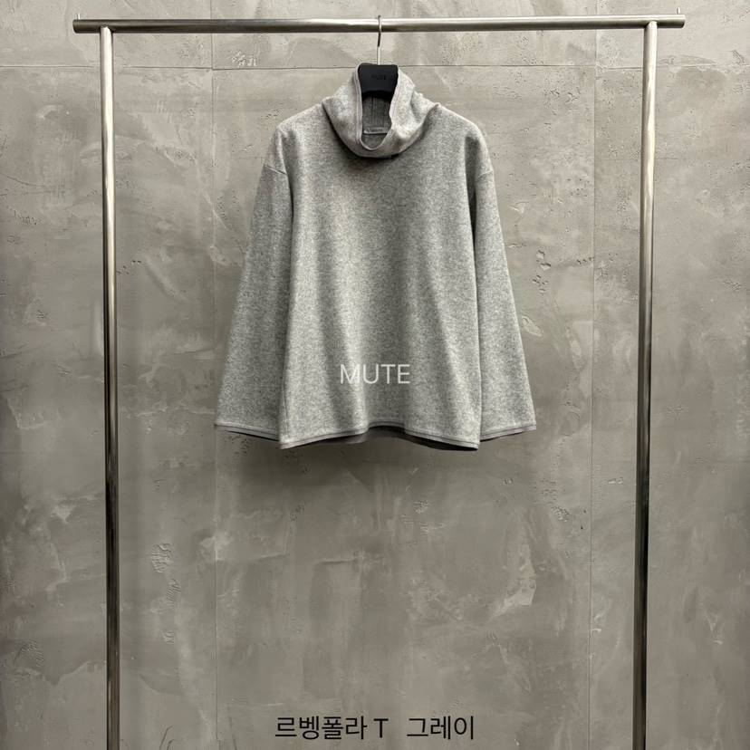 MUTE-P韓國代購㊣女士新款職業25秋冬休閑熱賣推薦真品衛衣MUTE衛衣