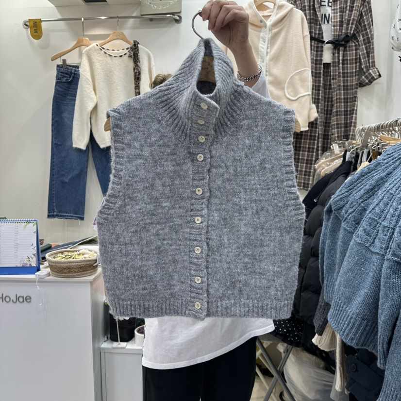 HOJAE韓國代購㊣女士新款人氣時尚推薦25秋冬熱賣真品職業馬甲MID-LEVEL JUMP馬甲