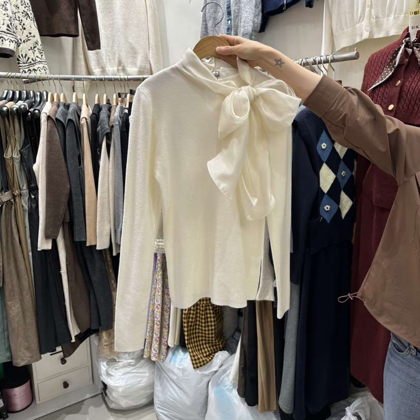 BIKINI東大門㊣代購女裝新品熱賣人氣推薦職業休閑真品針織衫BIKINI針織衫