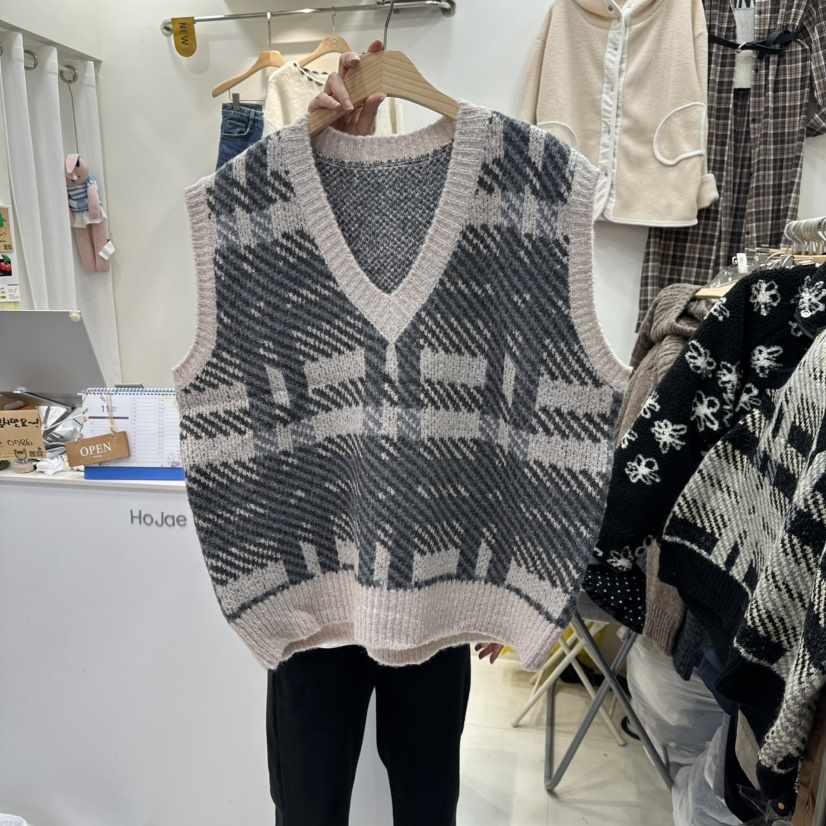 HOJAE東大門㊣實拍女士新款時尚25秋冬推薦人氣熱賣吊帶背心MID-LEVEL JUMP吊帶/背心