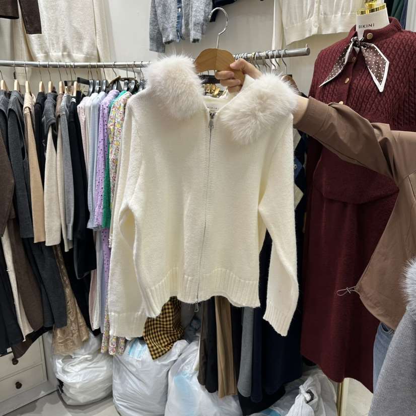 BIKINI東大門㊣直郵女裝新品真品25秋冬推薦休閑時尚職業毛衣BIKINI毛衣