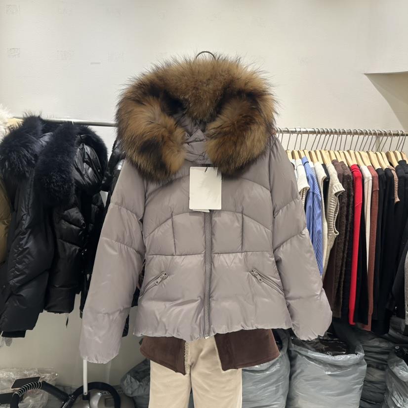 BLUEI-D東大門㊣直郵女士新品人氣熱賣25秋冬短款羽絨服含腰帶Blue i-d短款羽絨服