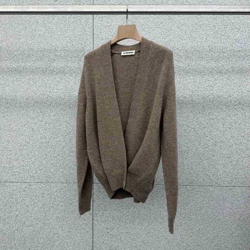 AT THE BAGEL東大門㊣實拍女裝新款25秋冬職業推薦針織衫AT THE BAGEL針織衫
