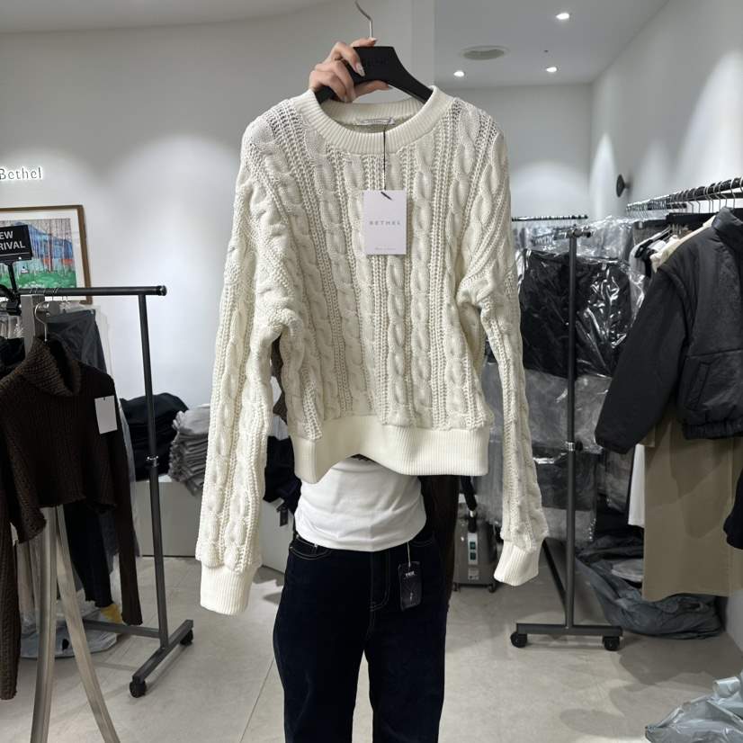 BETHEL東大門㊣代購女士新款人氣時尚推薦25秋冬職業針織衫BETHEL針織衫
