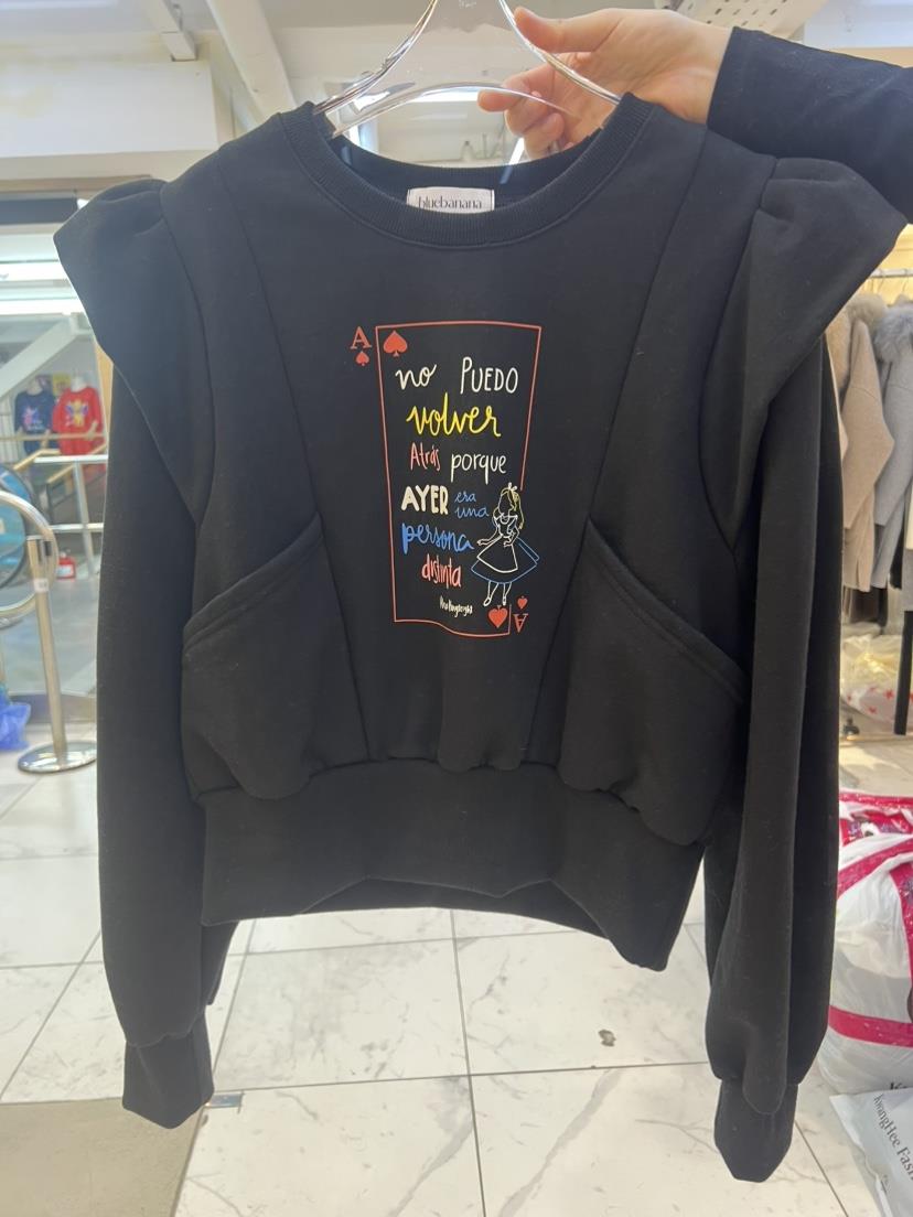 BLUE BANANA韓國代購㊣女裝新款推薦熱賣時尚人氣休閑衛衣BLUE BANANA衛衣