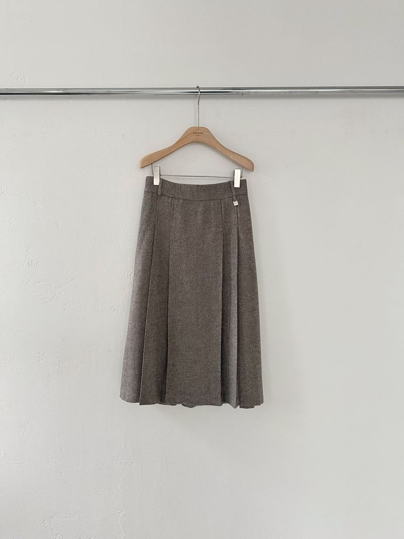 2ND GATE東大門㊣直郵女士新款推薦熱賣25秋冬人氣長裙人字紋2ND GATE長裙