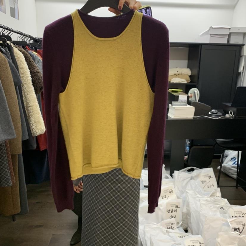 UNANSWERED-MYSTERY東大門㊣實拍女裝新品休閑推薦套裝可拆卸UNANSWERED-MYSTERY套裝