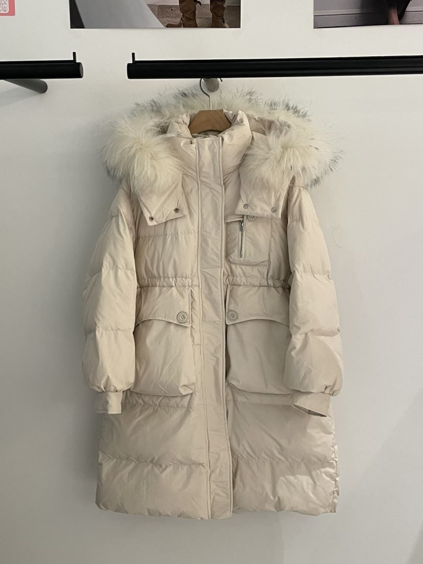 BUTTER-P韓國代購㊣女裝新款真品時尚熱賣推薦長款羽絨服絨BUTTER-P長款羽絨服