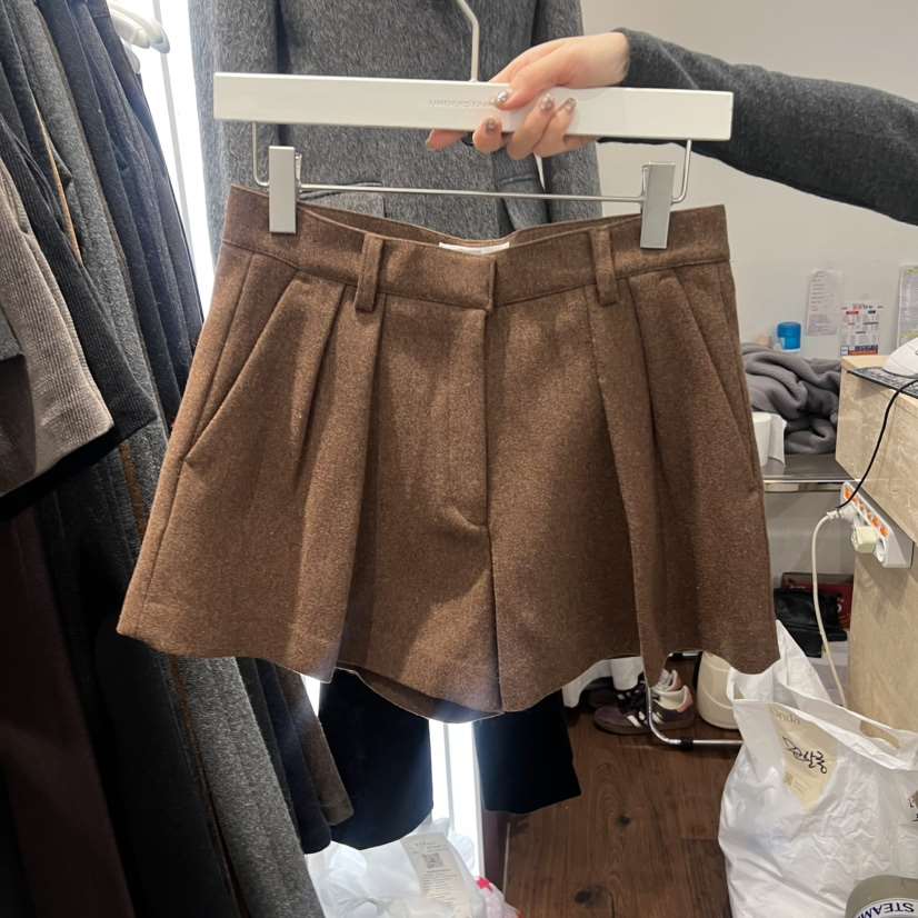 UNDERSTANDING東大門㊣代購女裝新款人氣真品25秋冬推薦短褲UNDERSTANDING短褲