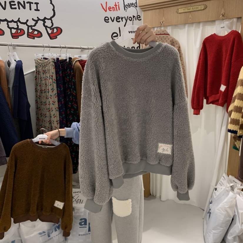 VENTI韓國代購㊣女裝新品時尚人氣推薦休閑熱賣真品25秋冬衛衣VENTI衛衣