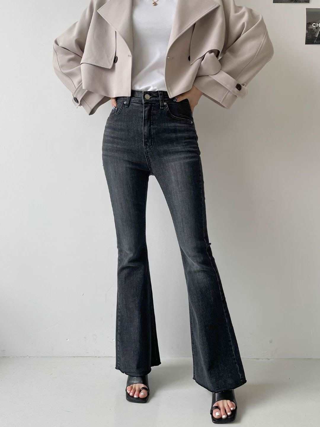 DOUBLEM韓國直郵㊣女裝新款職業推薦25秋冬真品時尚熱賣牛仔褲DOUBLEM牛仔褲