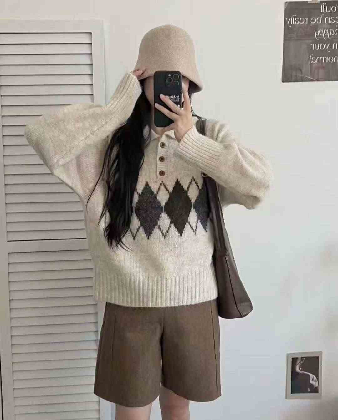 Y.BUTTERFIY韓國直郵㊣女裝新款人氣熱賣休閑推薦時尚毛衣Y.BUTTERFIY毛衣