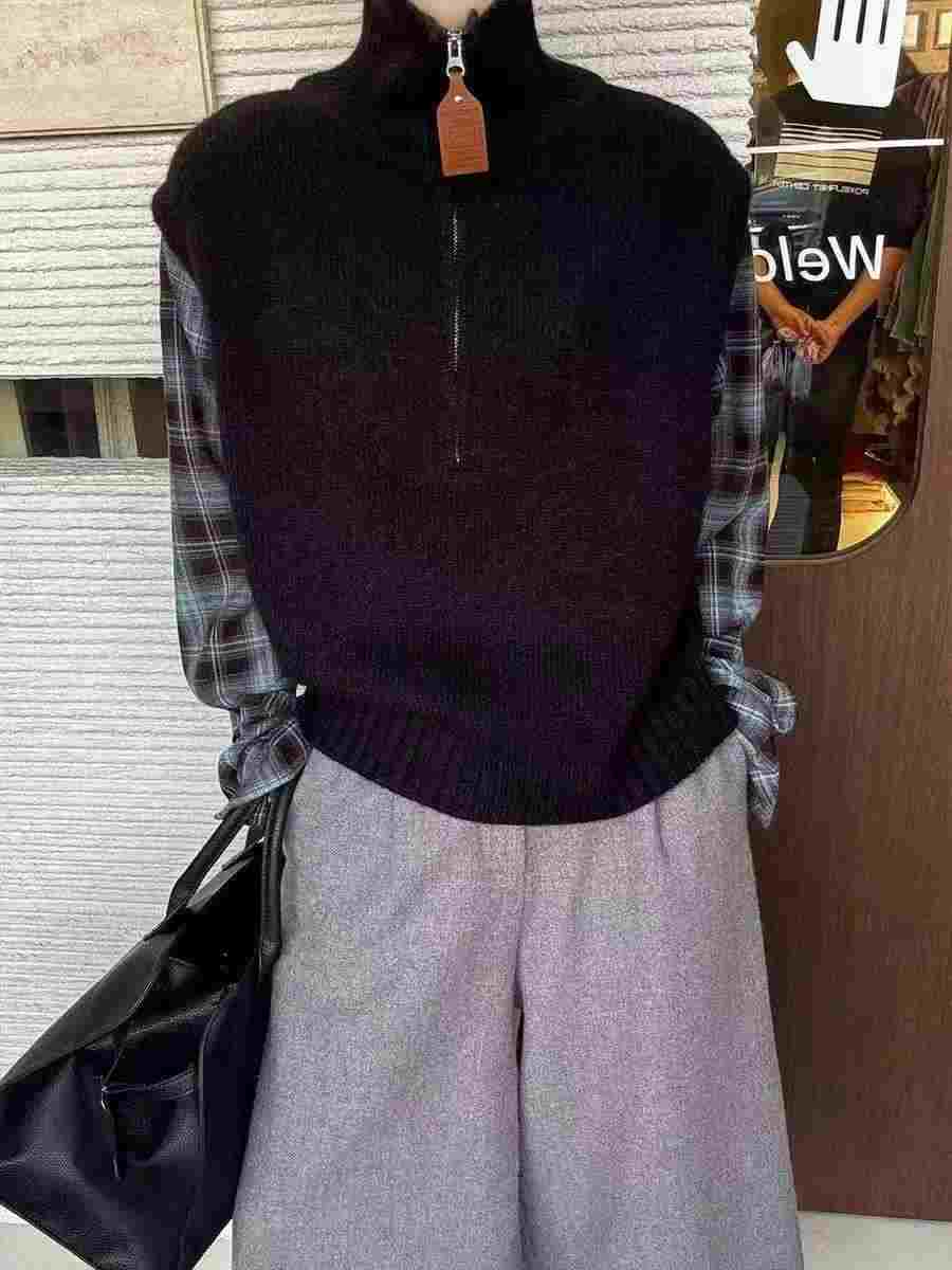 Y.BUTTERFIY東大門㊣直郵女裝新品真品休閑職業時尚針織衫Y.BUTTERFIY針織衫