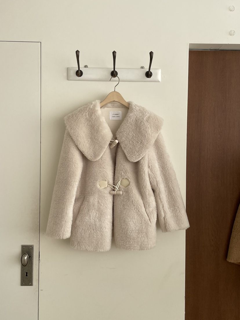 JOURNEY韓國代購㊣女士新款休閑推薦熱賣職業人氣時尚短款大衣JOURNEY短款大衣