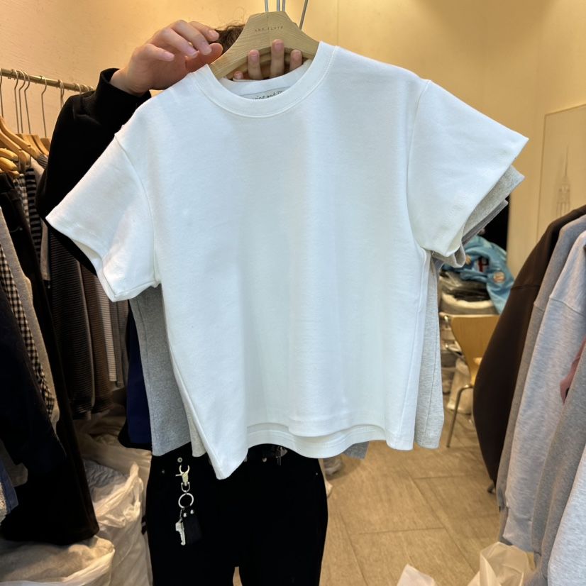 AND FLOYD韓國代購㊣女裝新品熱賣25秋冬職業人氣時尚休閑T恤stunning and FloydT恤