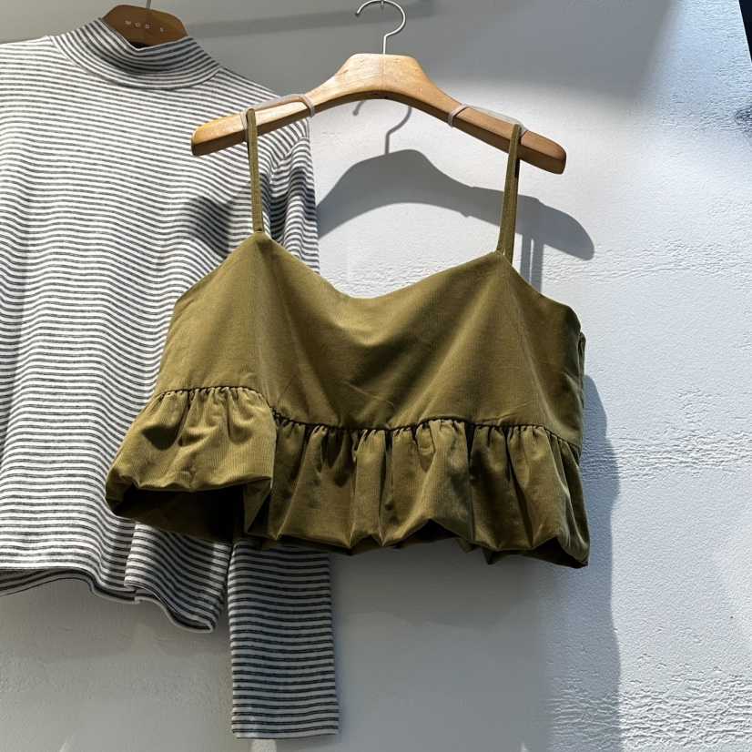 MODS-Q東大門㊣代購女裝新品推薦時尚人氣休閑25秋冬吊帶背心MODS-Q吊帶/背心