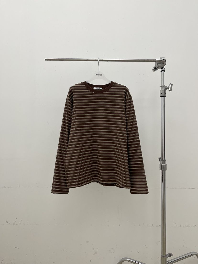 ATMOSPHERE韓國直郵㊣女士新款職業時尚25秋冬熱賣推薦長袖T恤ATMOSPHERE/BLING長袖T恤