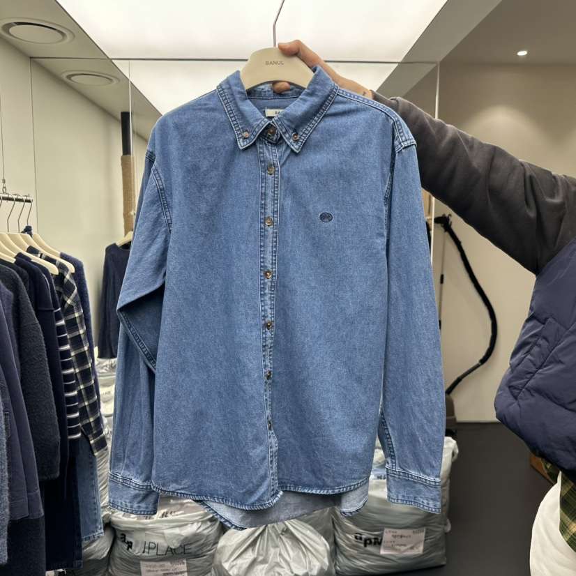 BANUL韓國直郵㊣女士新品休閑熱賣時尚推薦25秋冬襯衫蕾絲衫BANUL襯衫/蕾絲衫