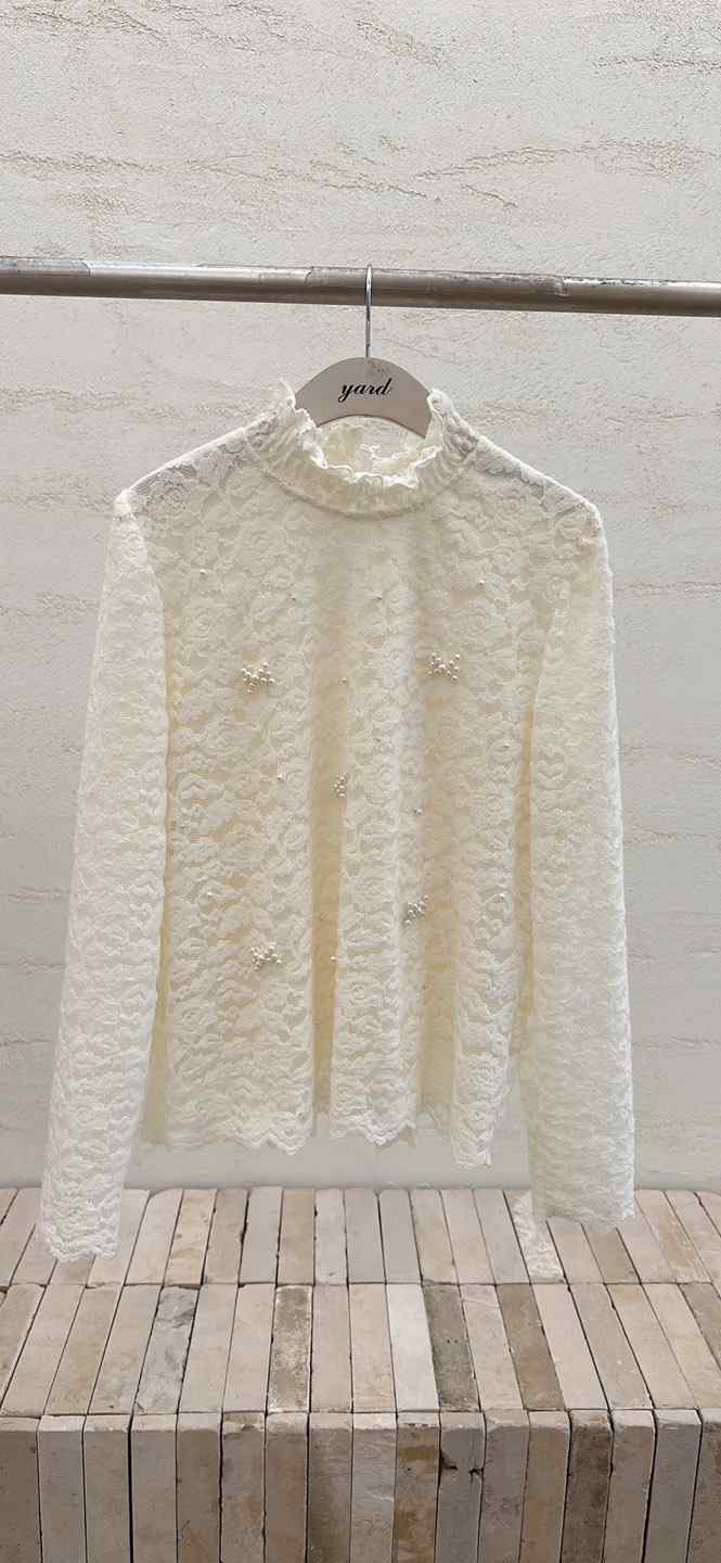YARD東大門㊣實拍女士新款推薦時尚休閑25秋冬熱賣襯衫蕾絲衫YARD襯衫/蕾絲衫