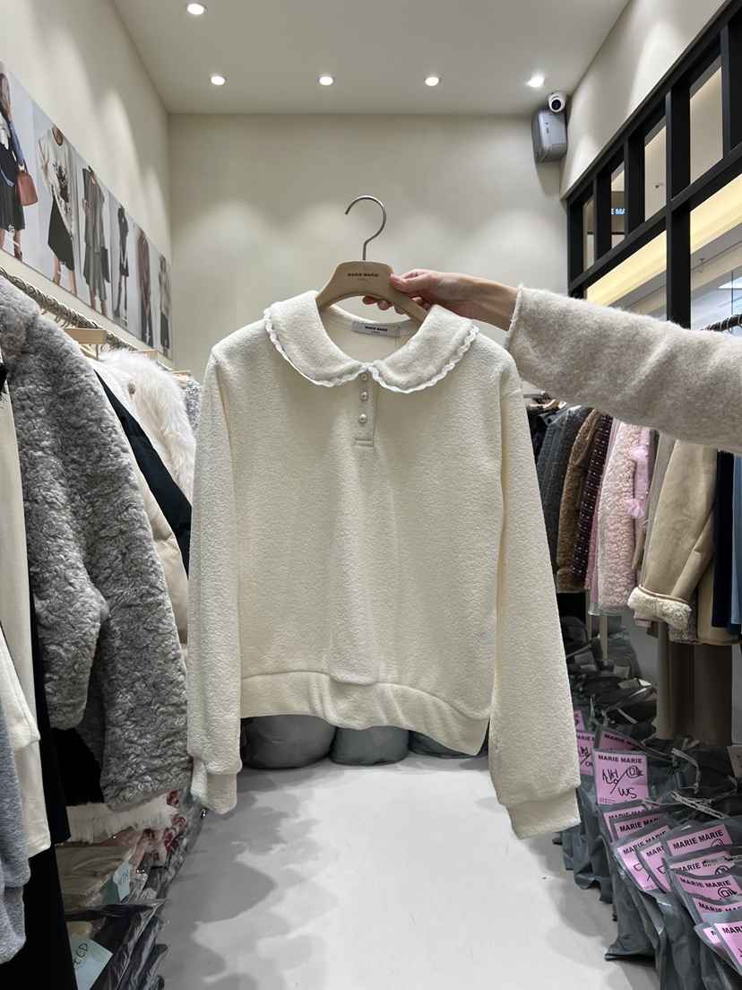 MARIE MARIE東大門㊣實拍女士新款時尚25秋冬熱賣職業衛衣MARIE MARIE衛衣