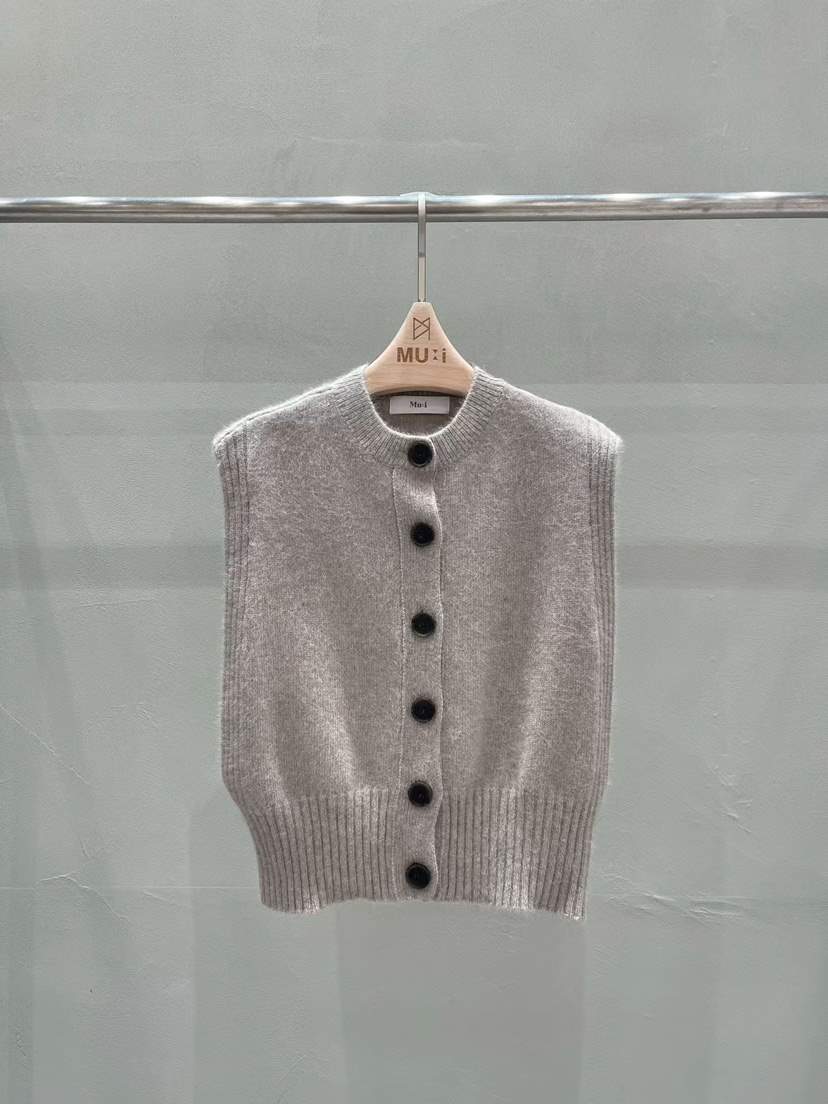 THE MUI韓國代購㊣女裝新款時尚熱賣職業休閑25秋冬人氣馬甲THE MUI馬甲