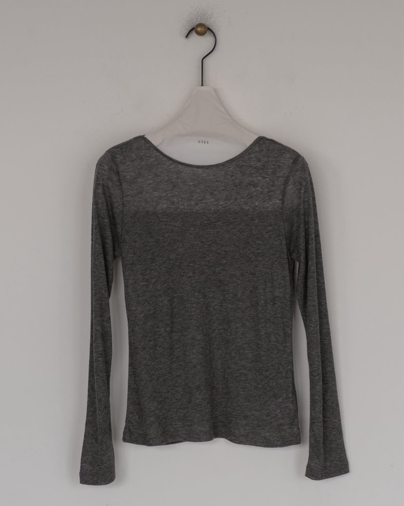 HONG-P東大門㊣直郵女裝新款推薦職業熱賣休閑25秋冬長袖T恤HONG-P長袖T恤