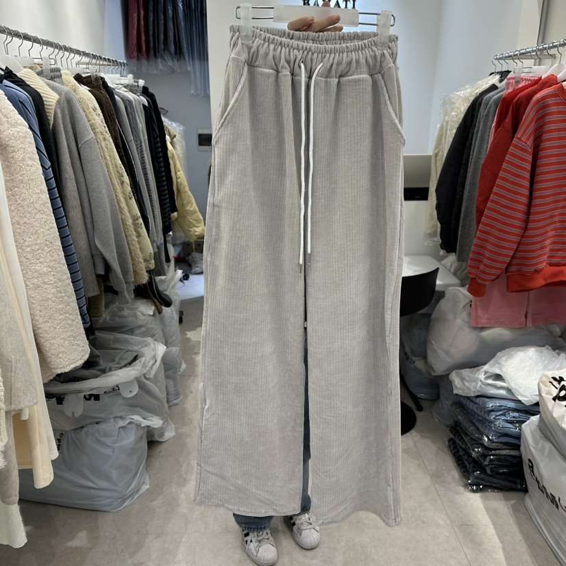 BAHATI東大門㊣實拍女士新品真品推薦人氣休閑休閑褲燈芯絨BAHATI休閑褲