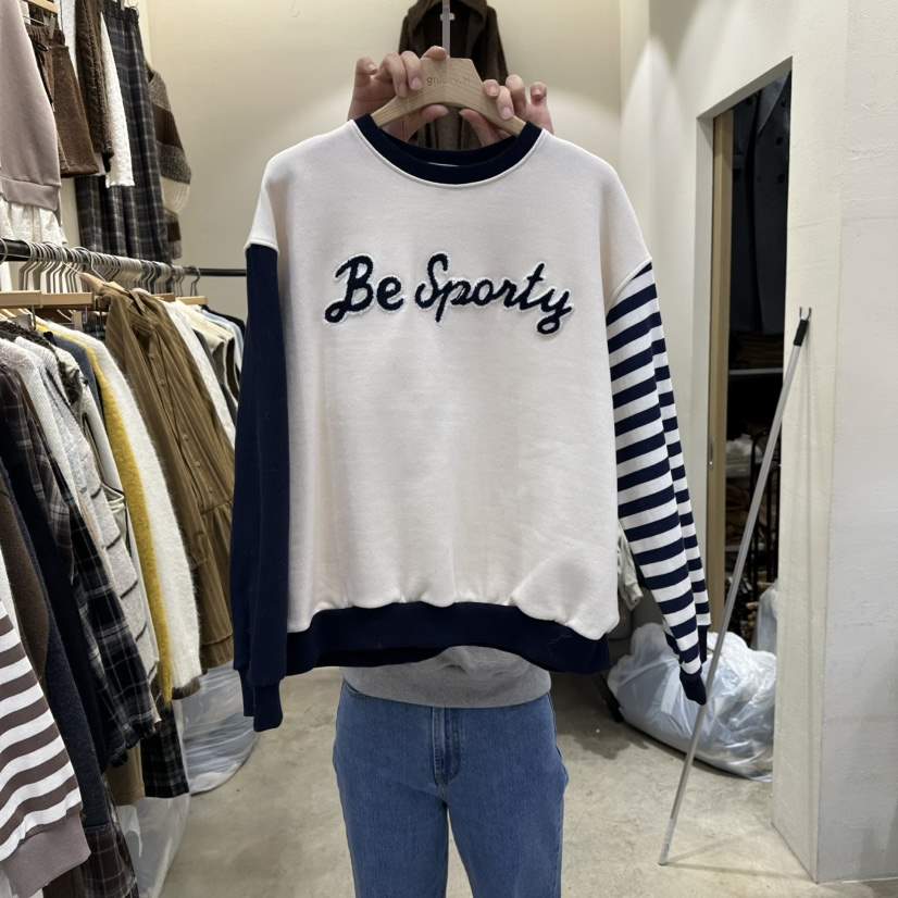 HOLYBANANA韓國直郵㊣女士新品職業人氣時尚推薦熱賣衛衣加絨groovy.H/HOLYBANANA衛衣