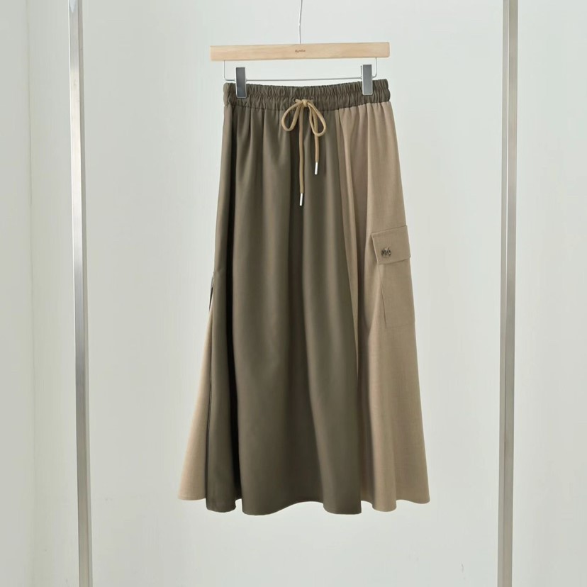 RUMBA東大門㊣直郵女士新品熱賣25秋冬人氣休閑真品長裙拉鏈RUMBA長裙