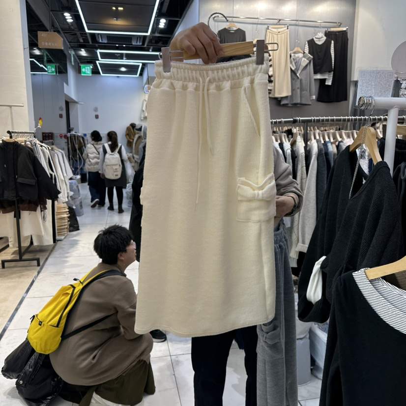 K STORY韓國直郵㊣女裝新款25秋冬熱賣時尚休閑人氣真品長裙K STORY長裙