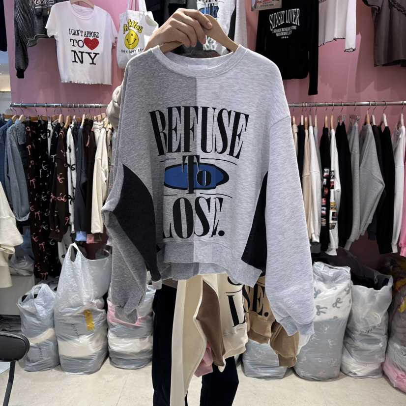 K STORY東大門㊣代購女士新款25秋冬人氣真品熱賣衛衣加絨K STORY衛衣